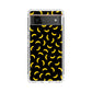 Bananas Fruit Pattern Black Google Pixel 6 Case