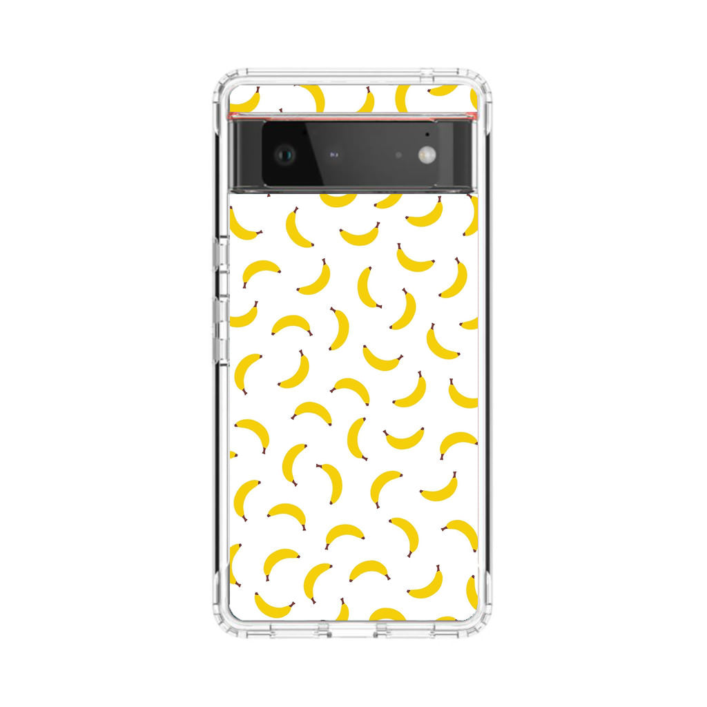 Bananas Fruit Pattern Google Pixel 6 Case