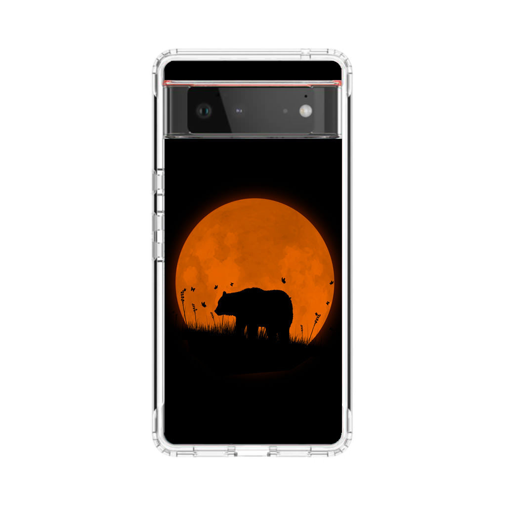 Bear Silhouette Google Pixel 6 Case