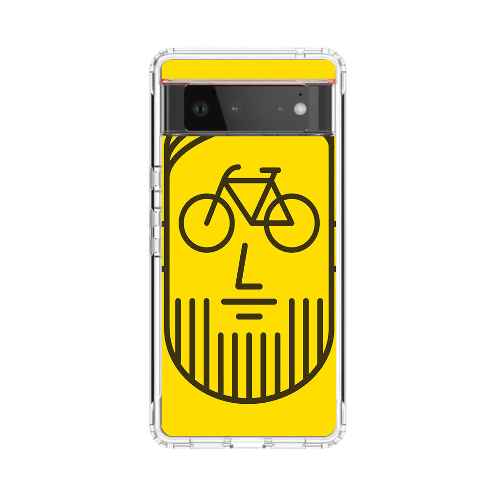 Bike Face Google Pixel 6 Case