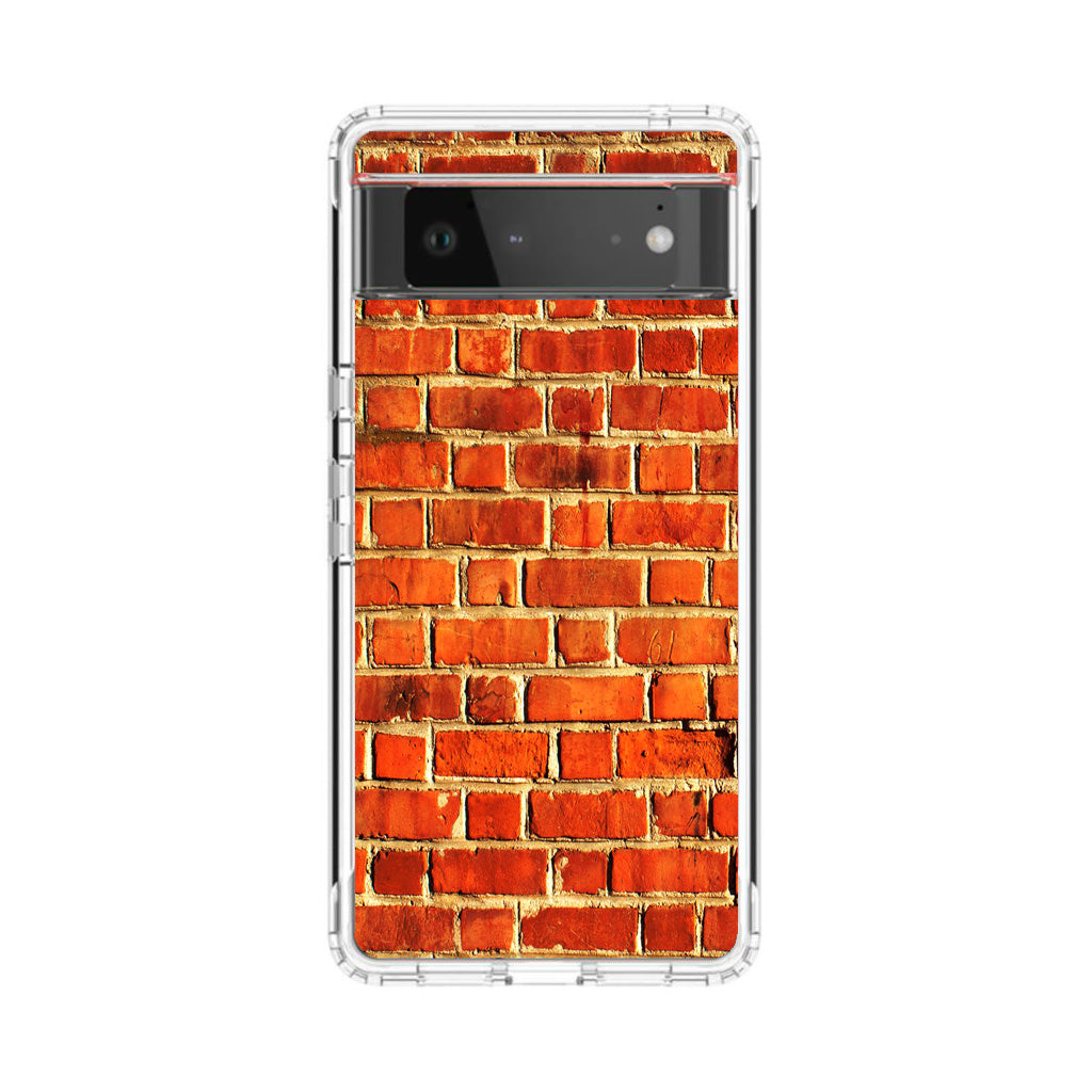 Brick Wall Pattern Google Pixel 6 Case