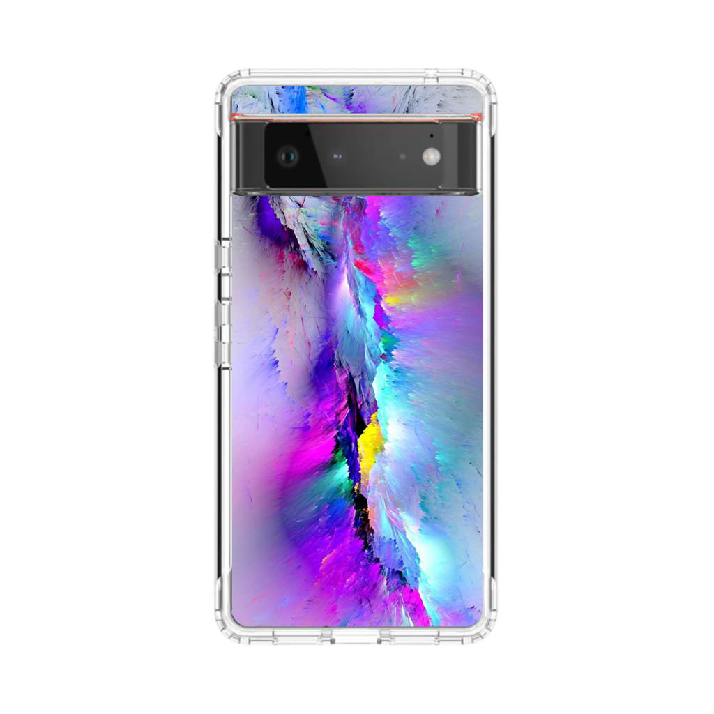 Colorful Abstract Smudges Google Pixel 6 Case