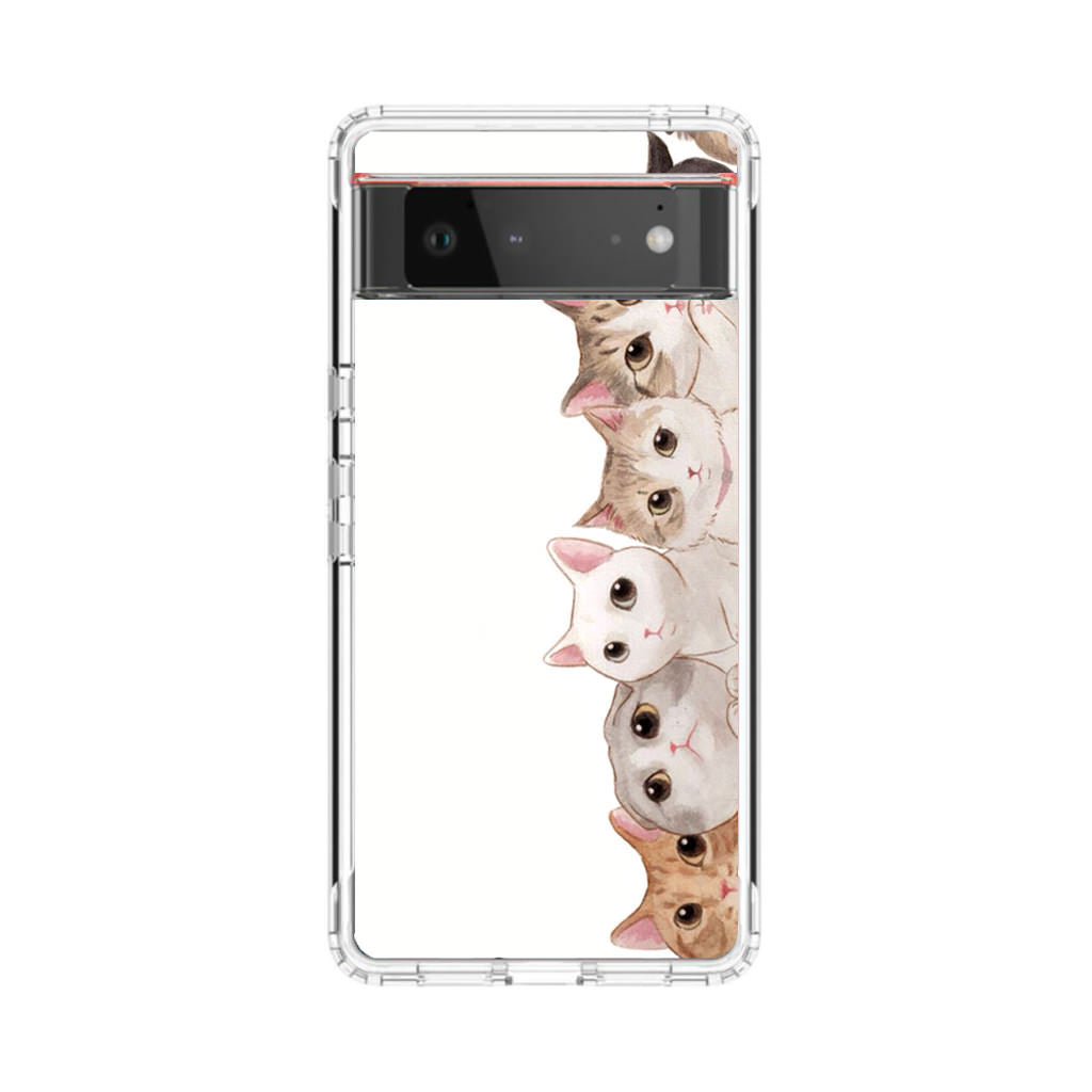 Cute Cats Vertical Google Pixel 6 Case