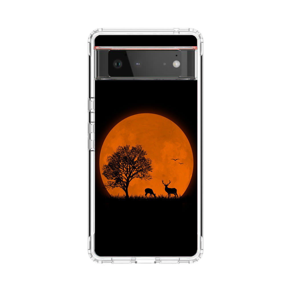 Deer Silhouette Google Pixel 6 Case