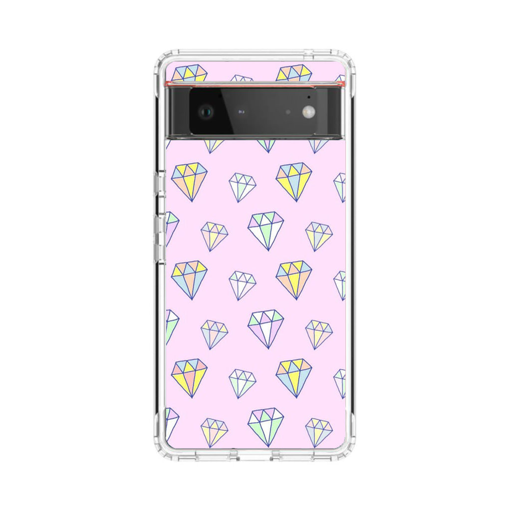 Diamonds Pattern Google Pixel 6 Case