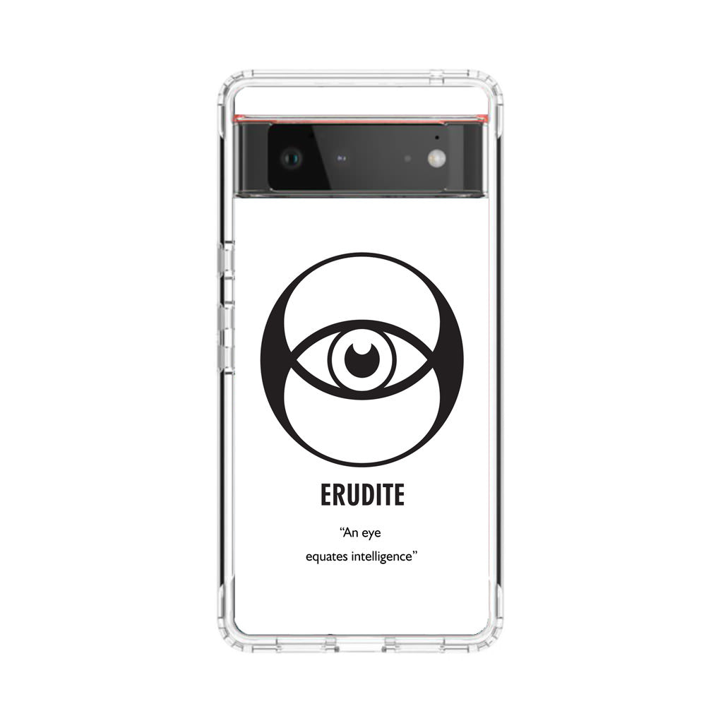 Erudite Divergent Faction Google Pixel 6 Case