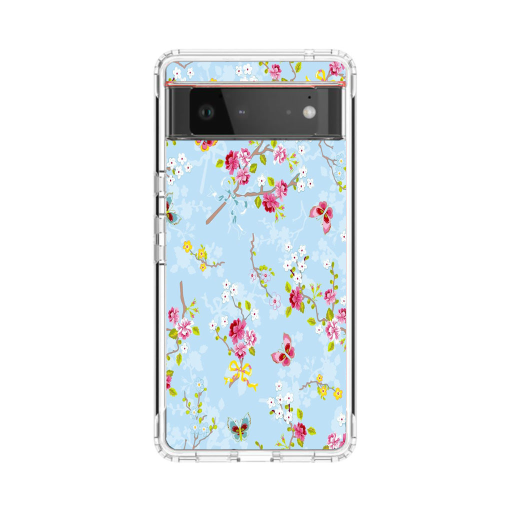 Floral Summer Wind Google Pixel 6 Case