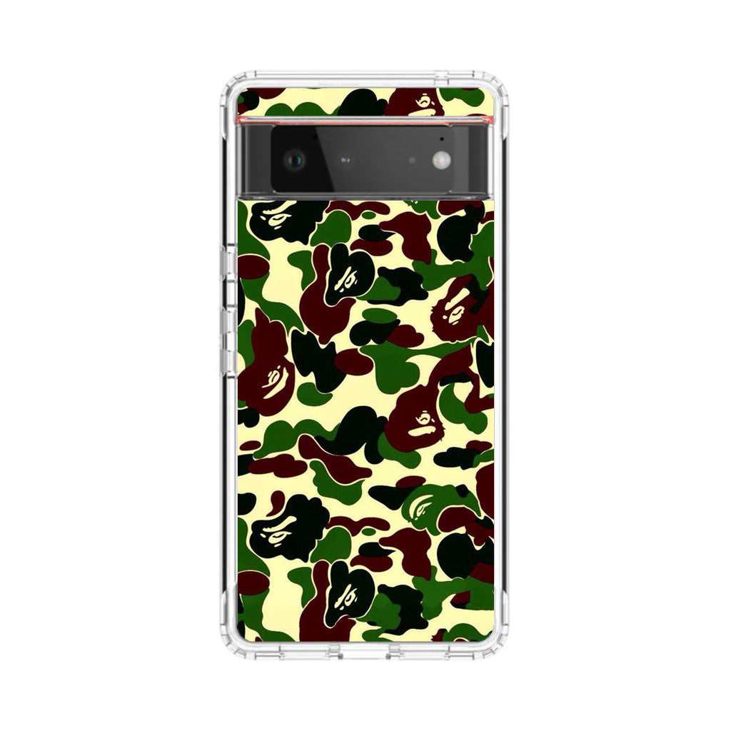 Forest Army Camo Google Pixel 6 Case