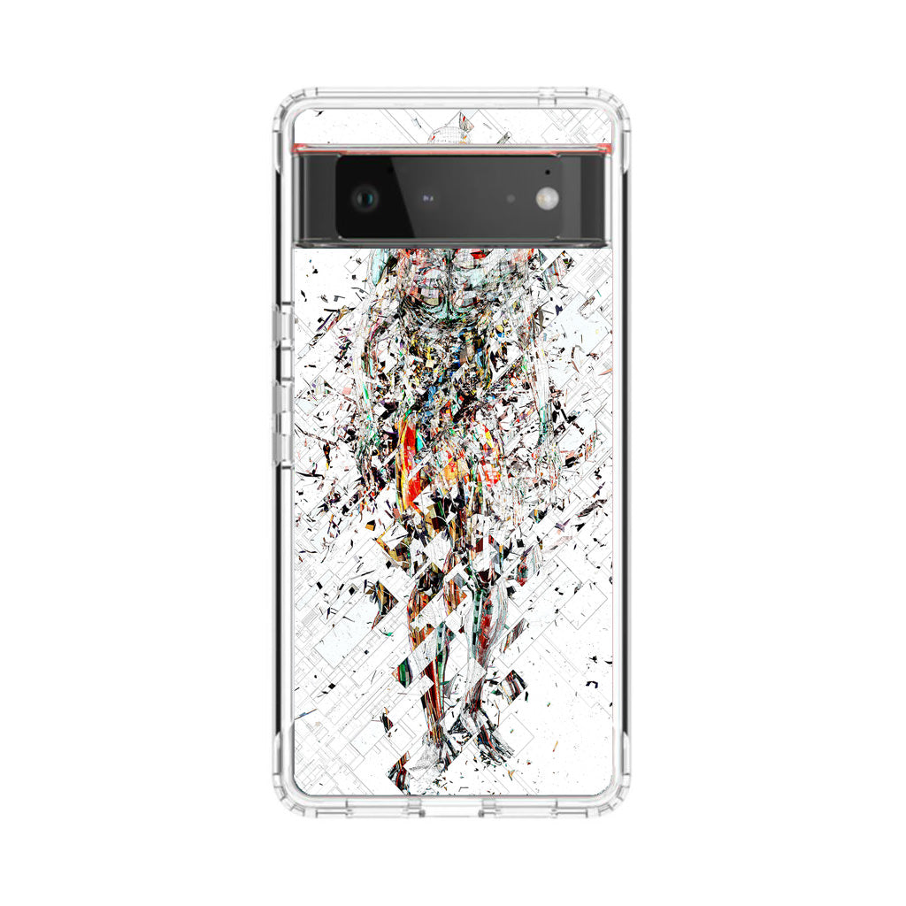 Fragmantacia Art Human Abstract Google Pixel 6 Case