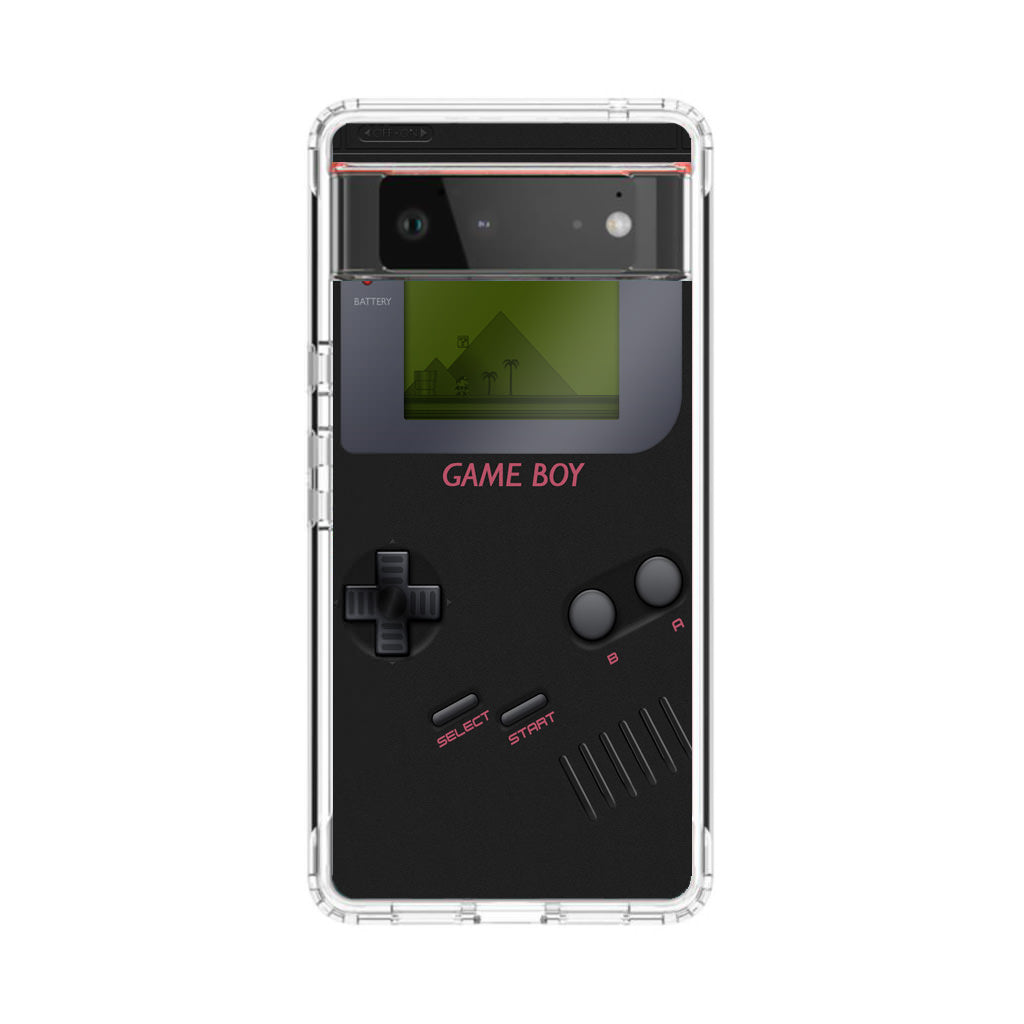 Game Boy Black Model Google Pixel 6 Case
