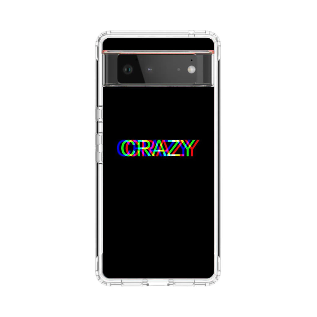 Glitch Crazy Google Pixel 6 Case