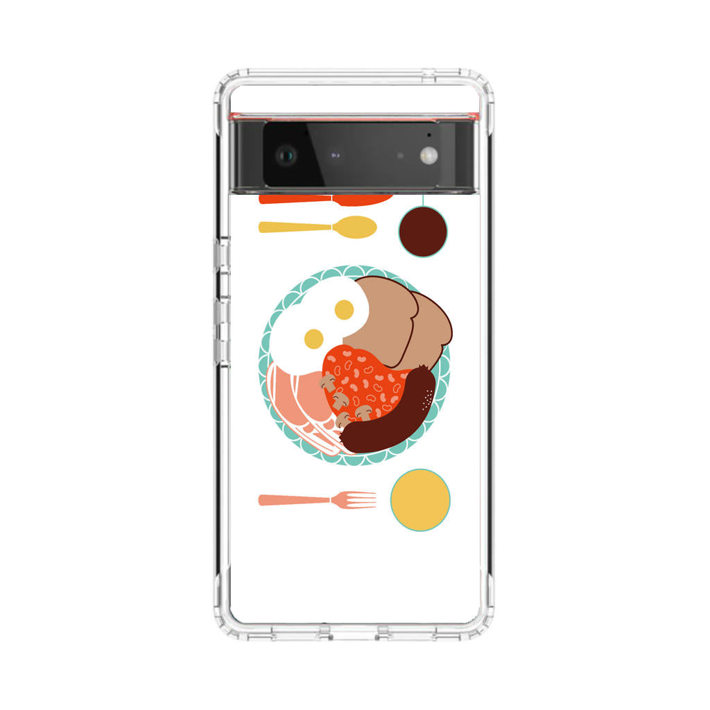 London Breakfast Google Pixel 6 Case