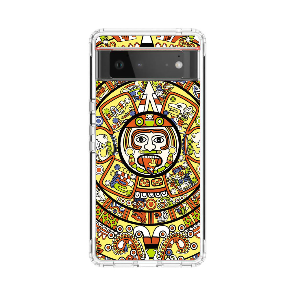 Mayan Calendar Google Pixel 6 Case