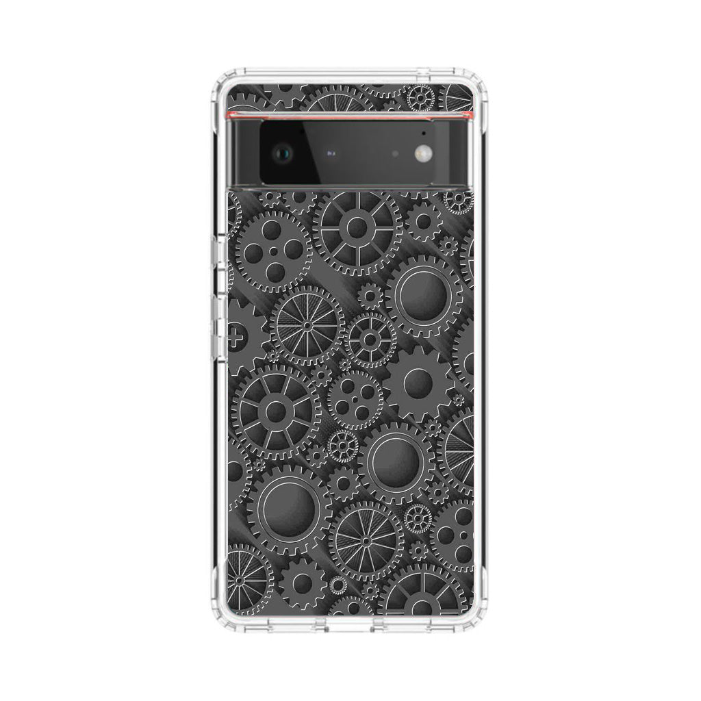 Mechanical Gears Google Pixel 6 Case