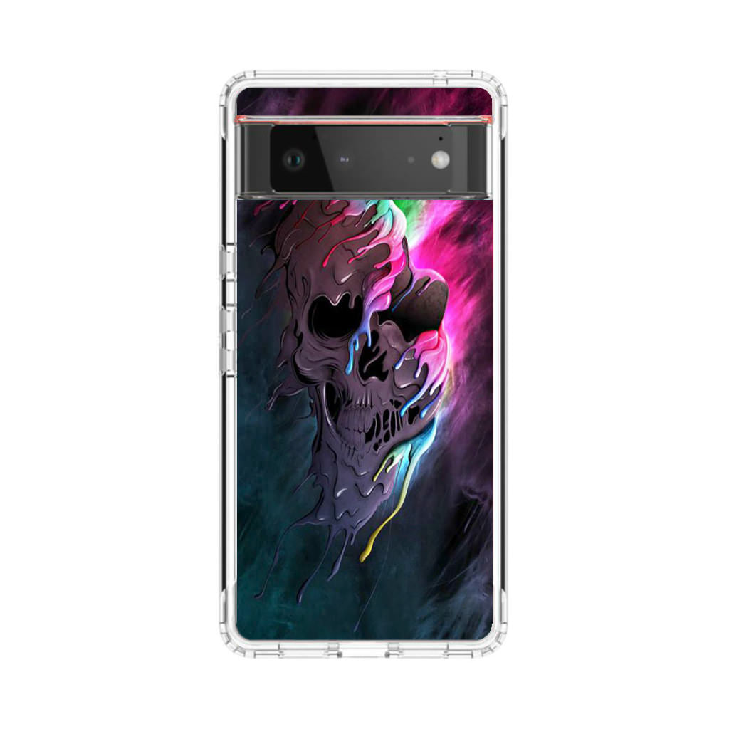 Melted Skull Google Pixel 6 Case