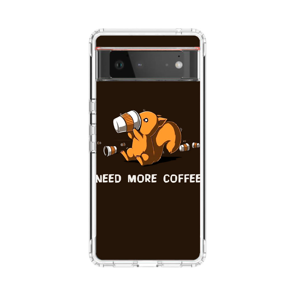 Need More Coffee Programmer Story Google Pixel 6 Case