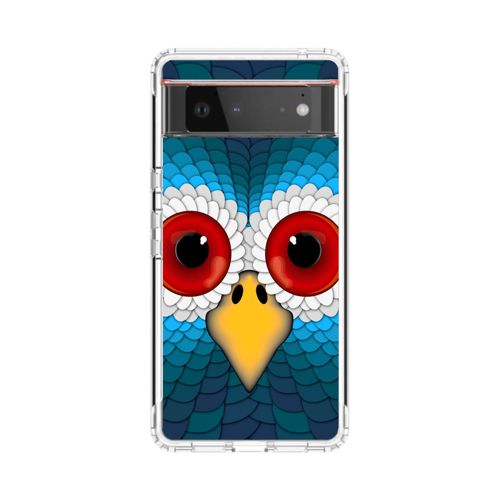 Owl Art Google Pixel 6 Case