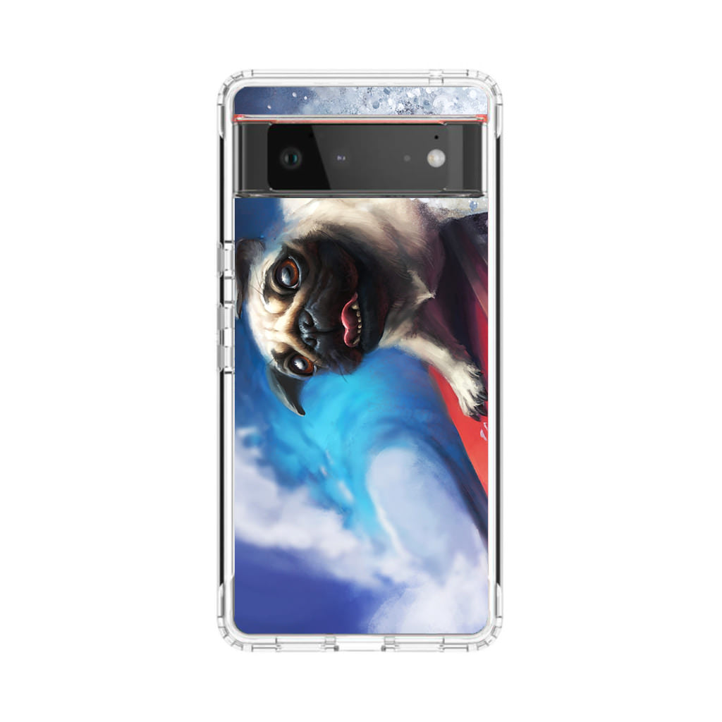 Pug Surfers Google Pixel 6 Case