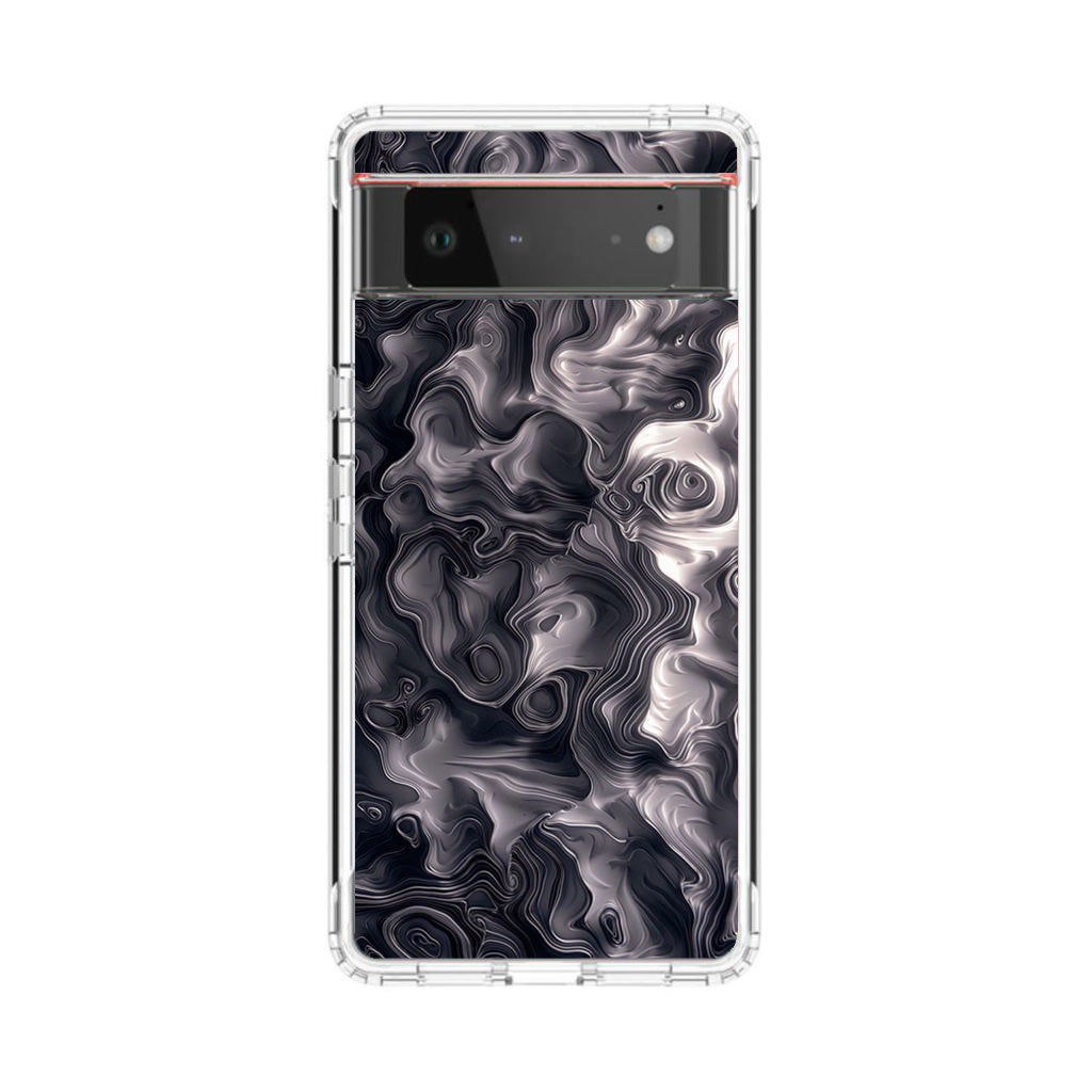 Quicksilver Abstract Art Google Pixel 6 Case