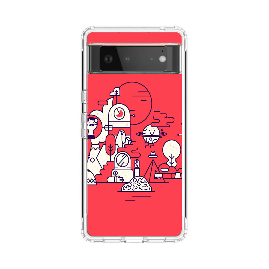 Red Planet Google Pixel 6 Case