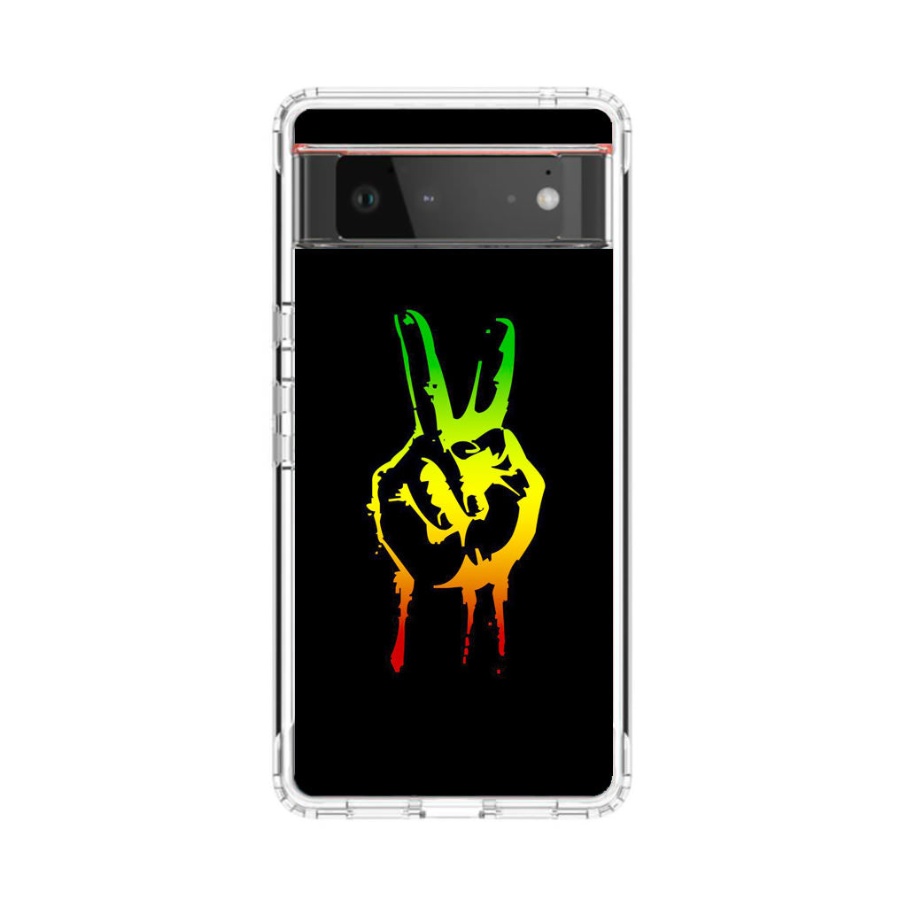 Reggae Peace Google Pixel 6 Case