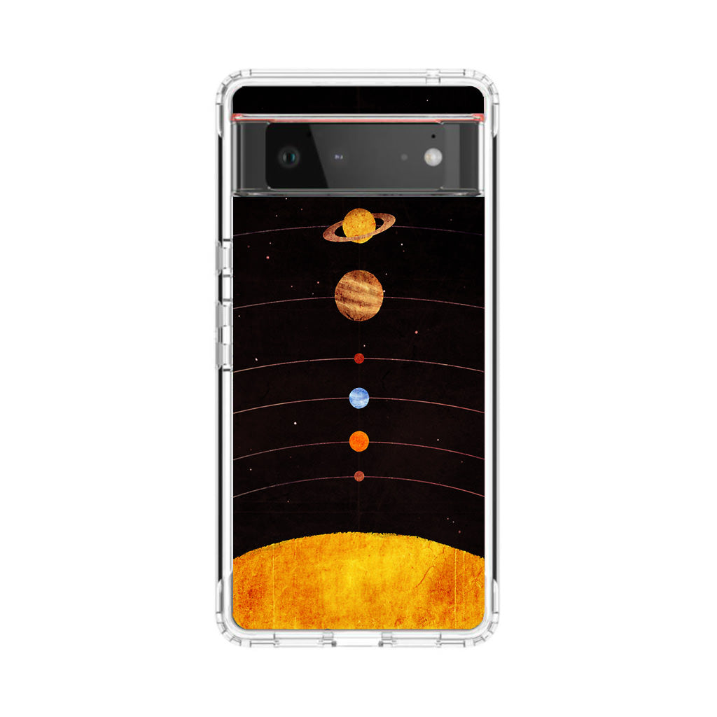 Solar System Google Pixel 6 Case