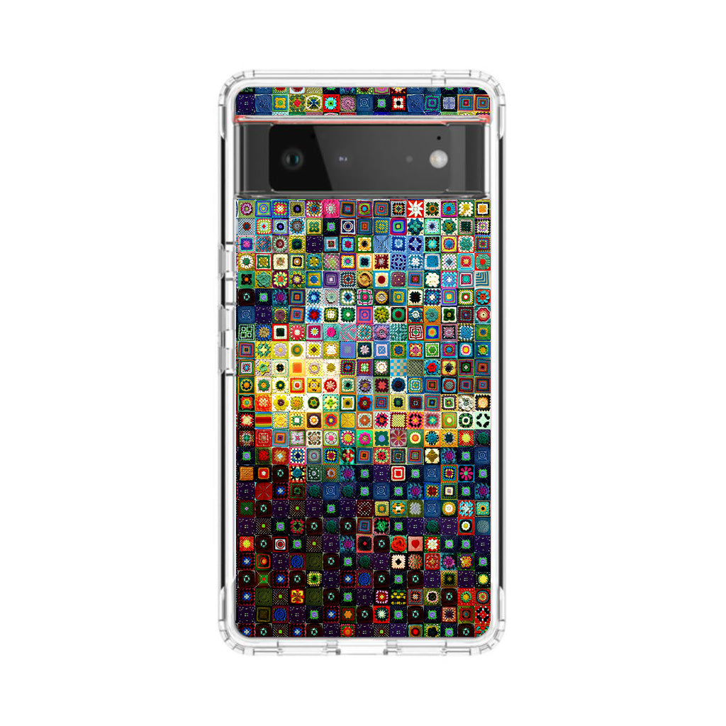 Starry Night Tiles Google Pixel 6 Case