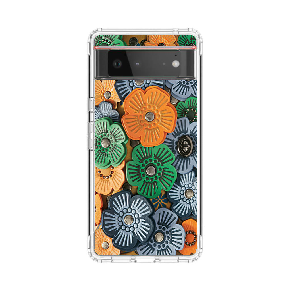 Tea Rose Applique Google Pixel 6 Case