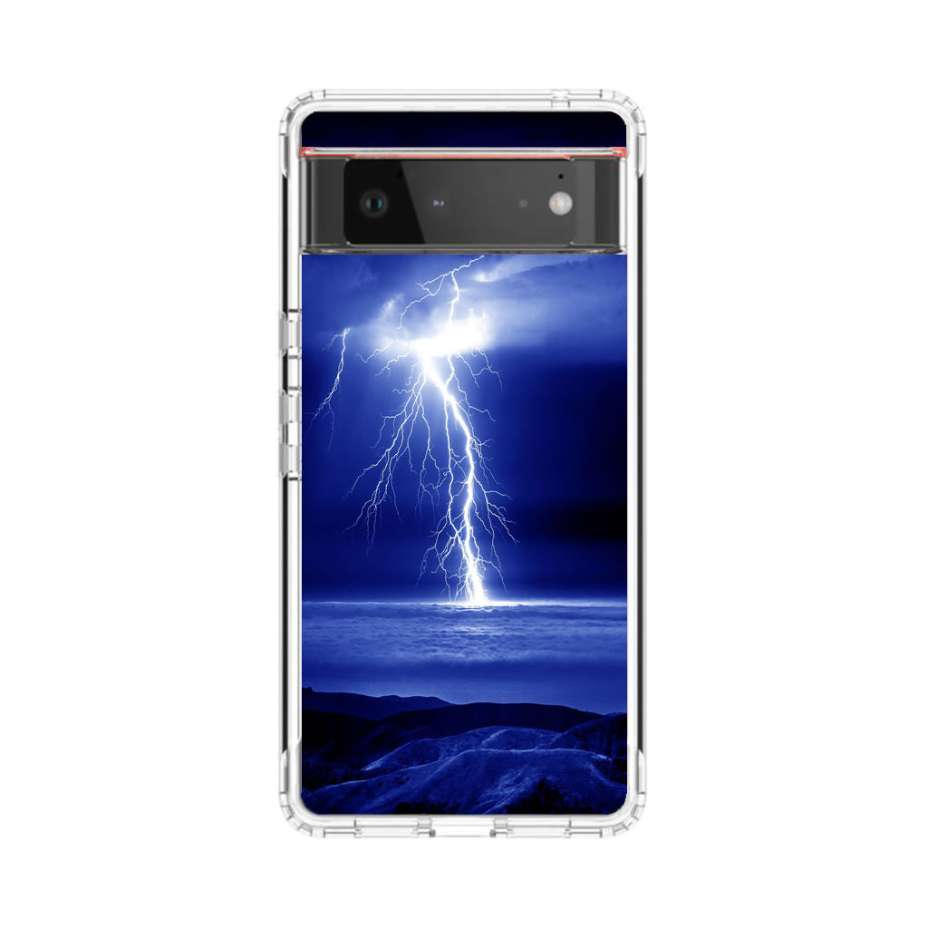 Thunder Over The Sea Google Pixel 6 Case