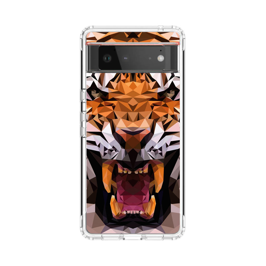 Tiger Polygon Google Pixel 6 Case