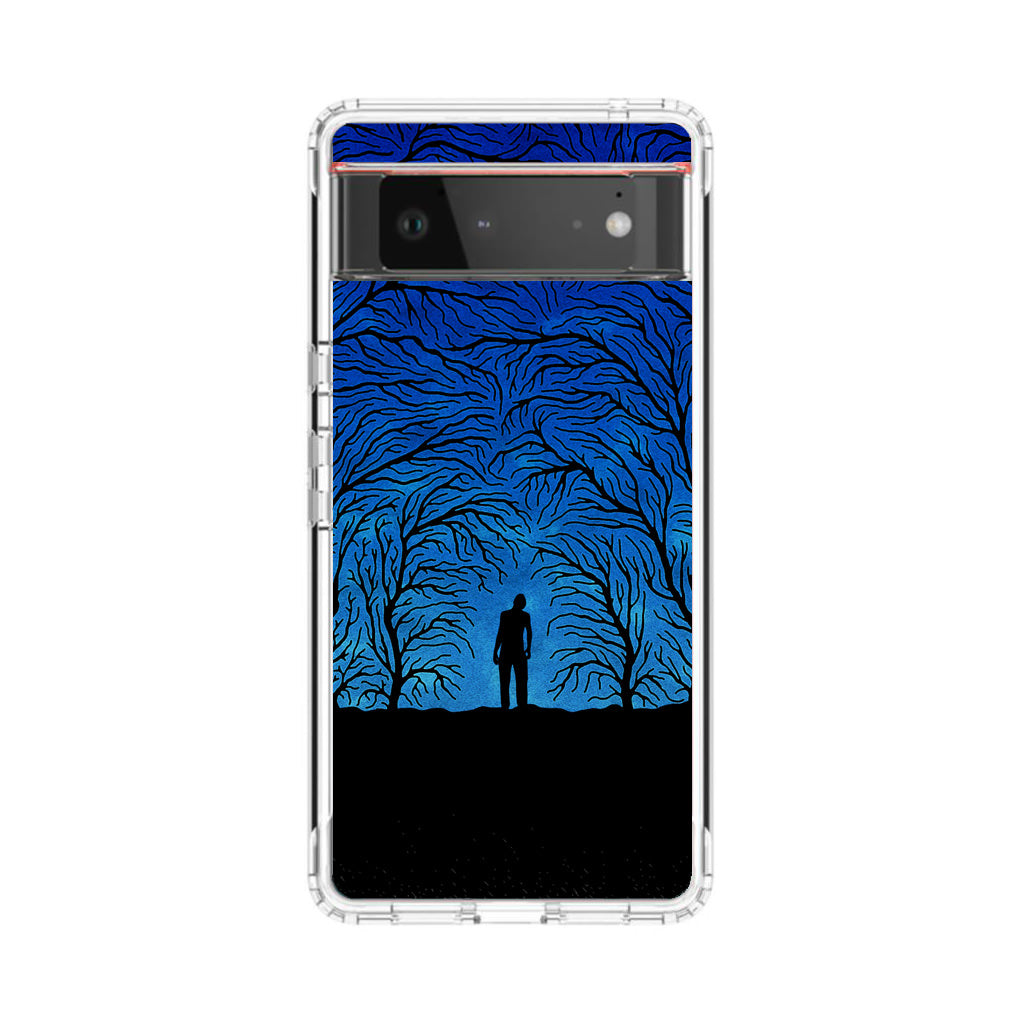 Trees People Shadow Google Pixel 6 Case