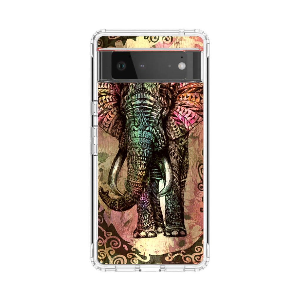 Tribal Elephant Google Pixel 6 Case