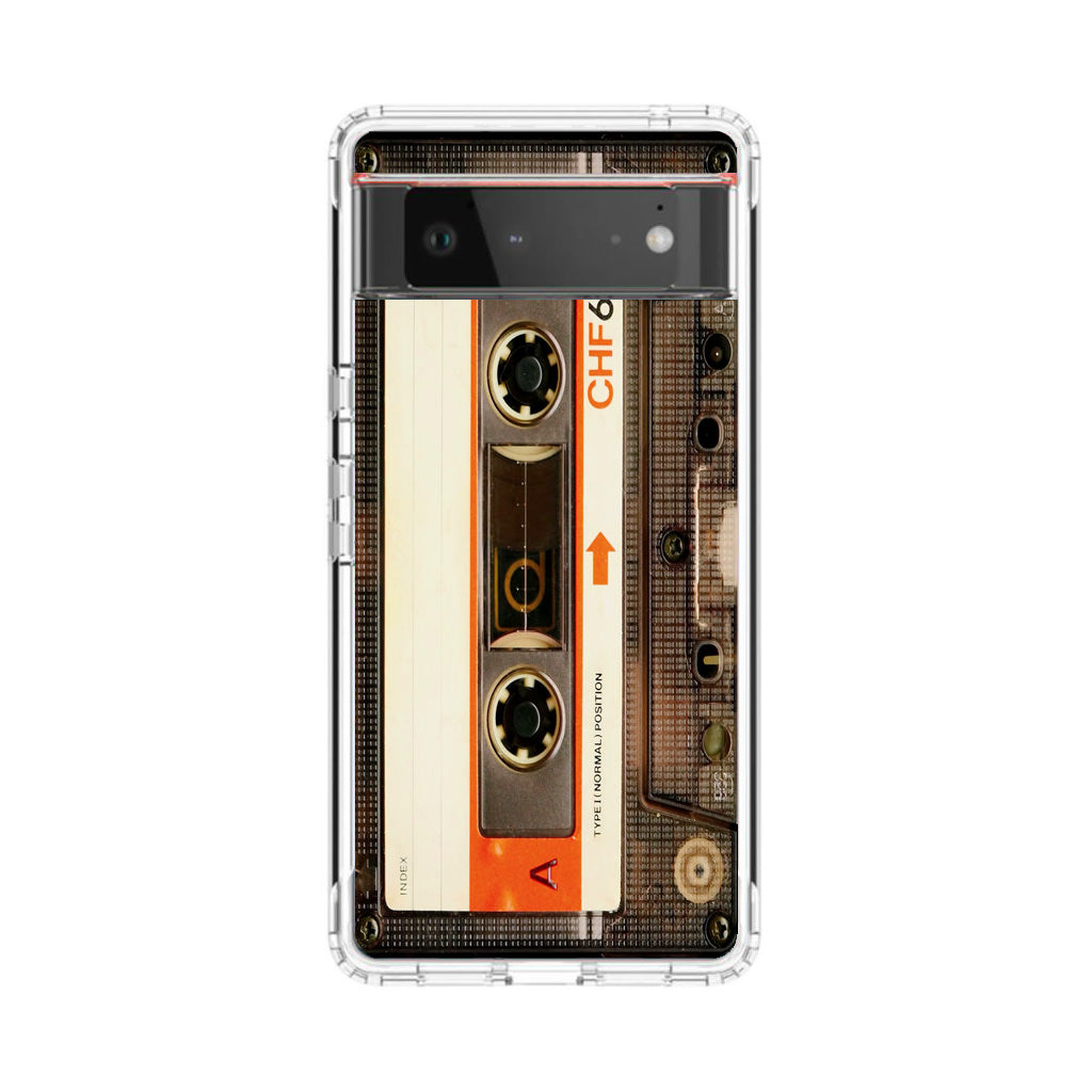 Vintage Audio Cassette Google Pixel 6 Case