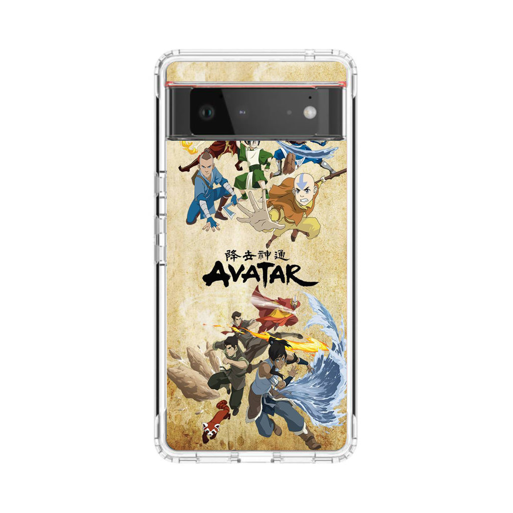 Avatar The Last Airbender & The Legend Of Korra Google Pixel 6 Case