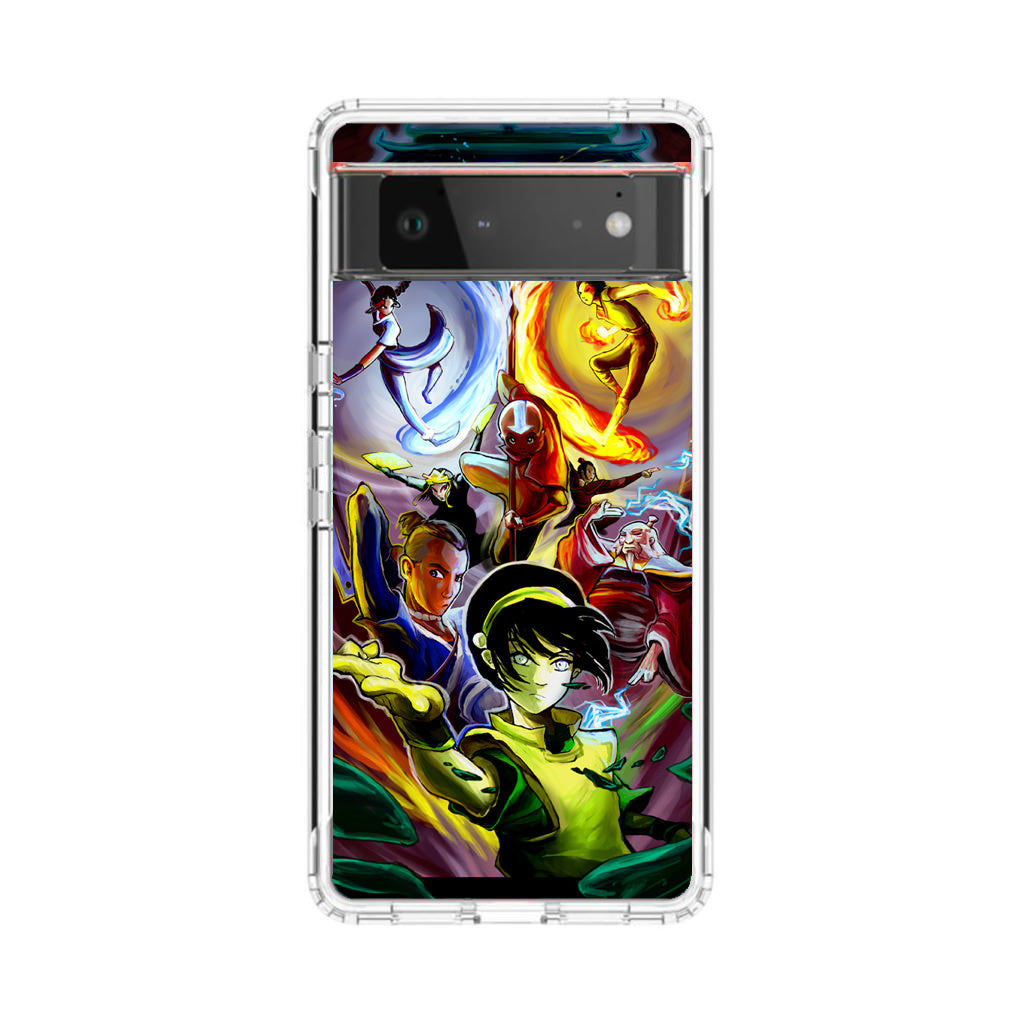 Avatar The Last Airbender Characters Google Pixel 6 Case