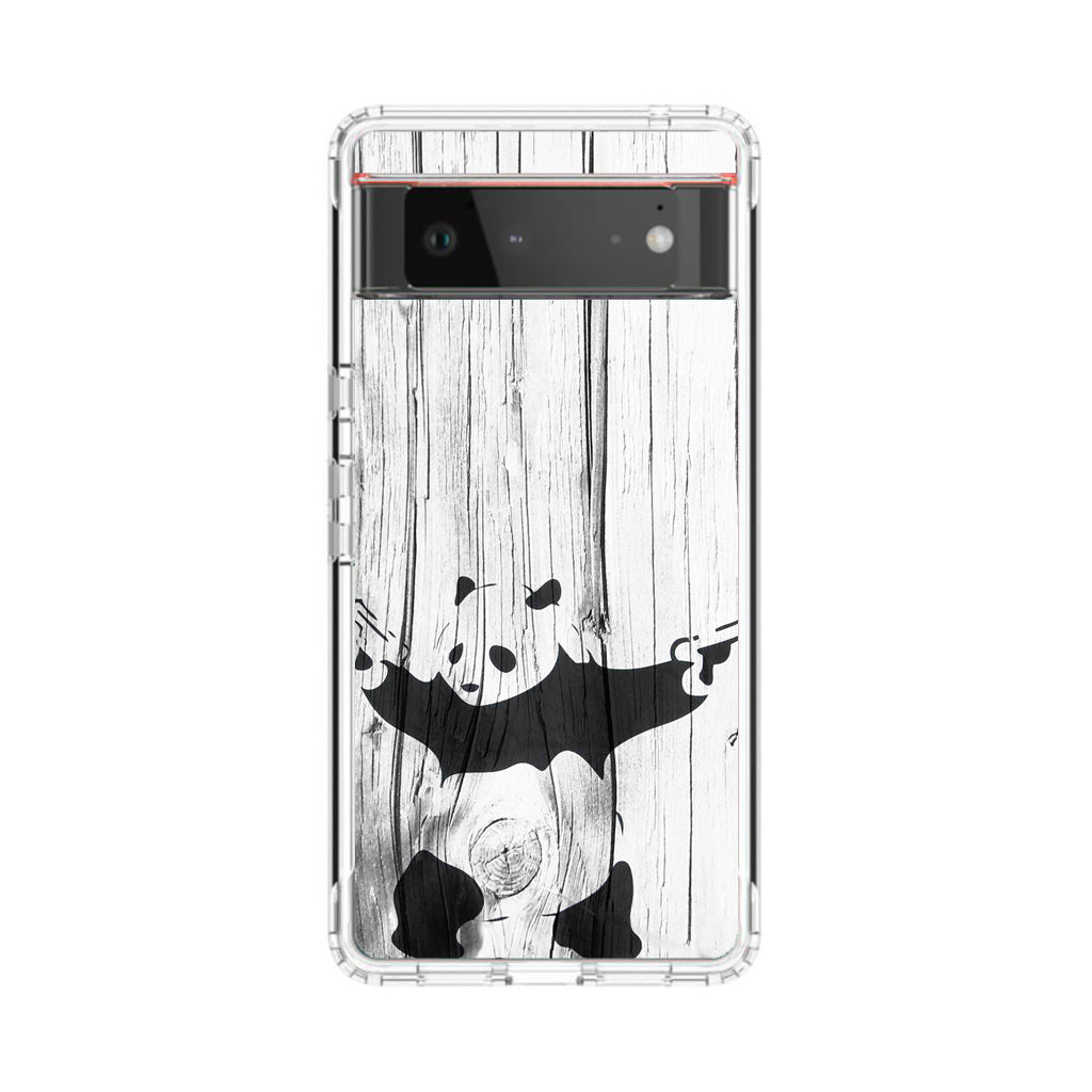 Banksy Graffiti Panda Google Pixel 6 Case