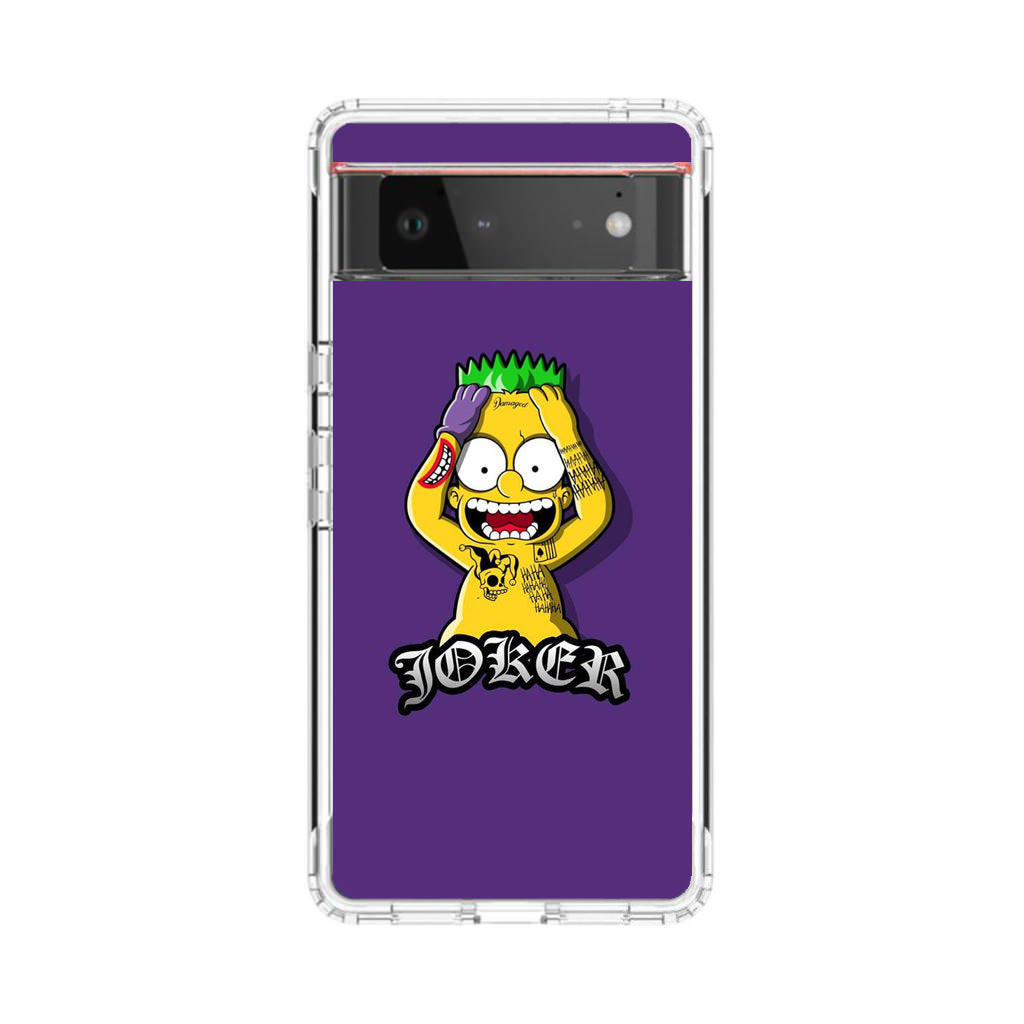 Bart Joker Google Pixel 6 Case