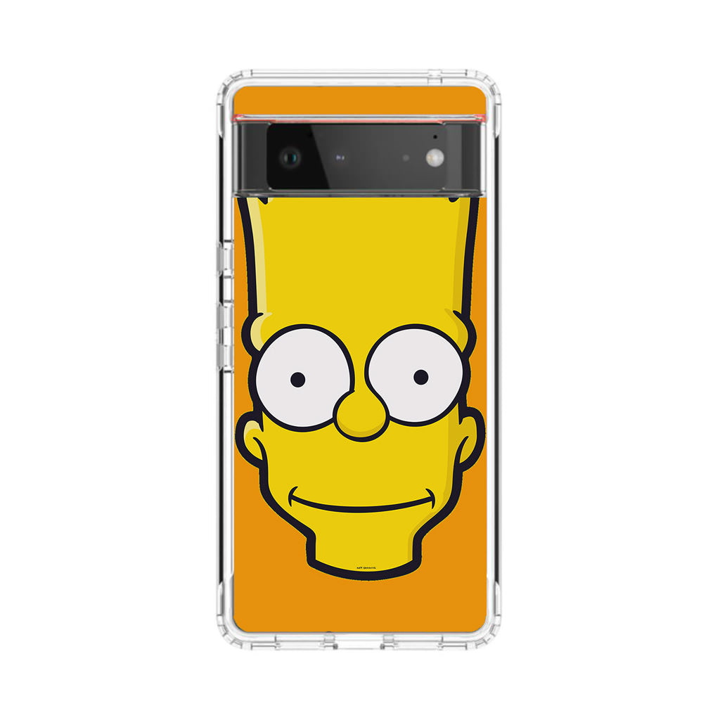 Bart Yellow Face Google Pixel 6 Case