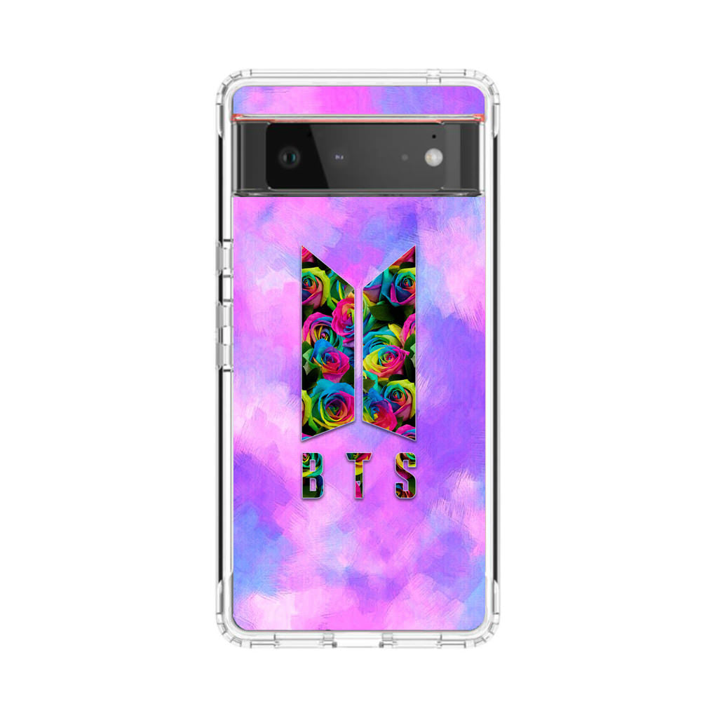 BTS Flower Logo Google Pixel 6 Case