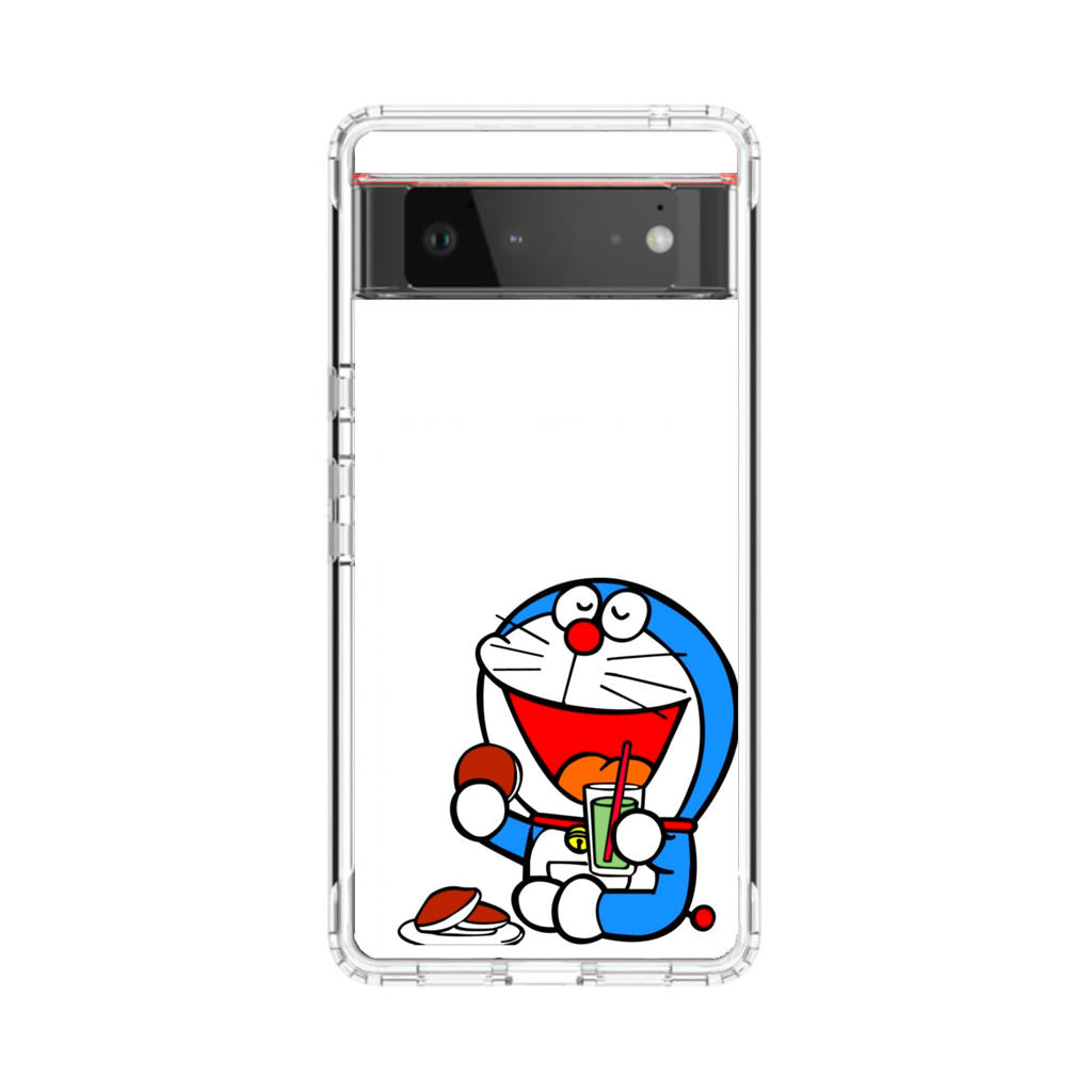 Doraemon Minimalism Google Pixel 6 Case