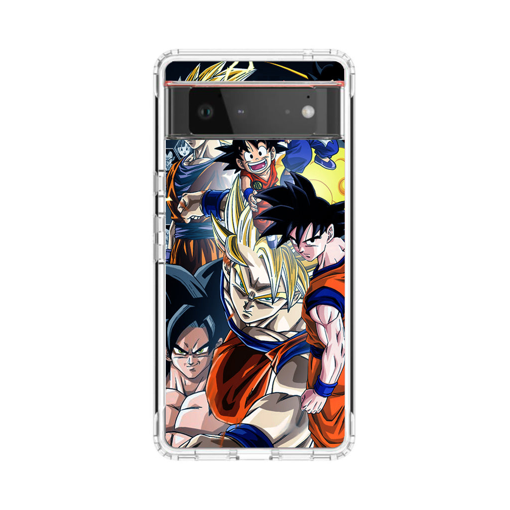 Dragon Ball Z Son Goku Google Pixel 6 Case