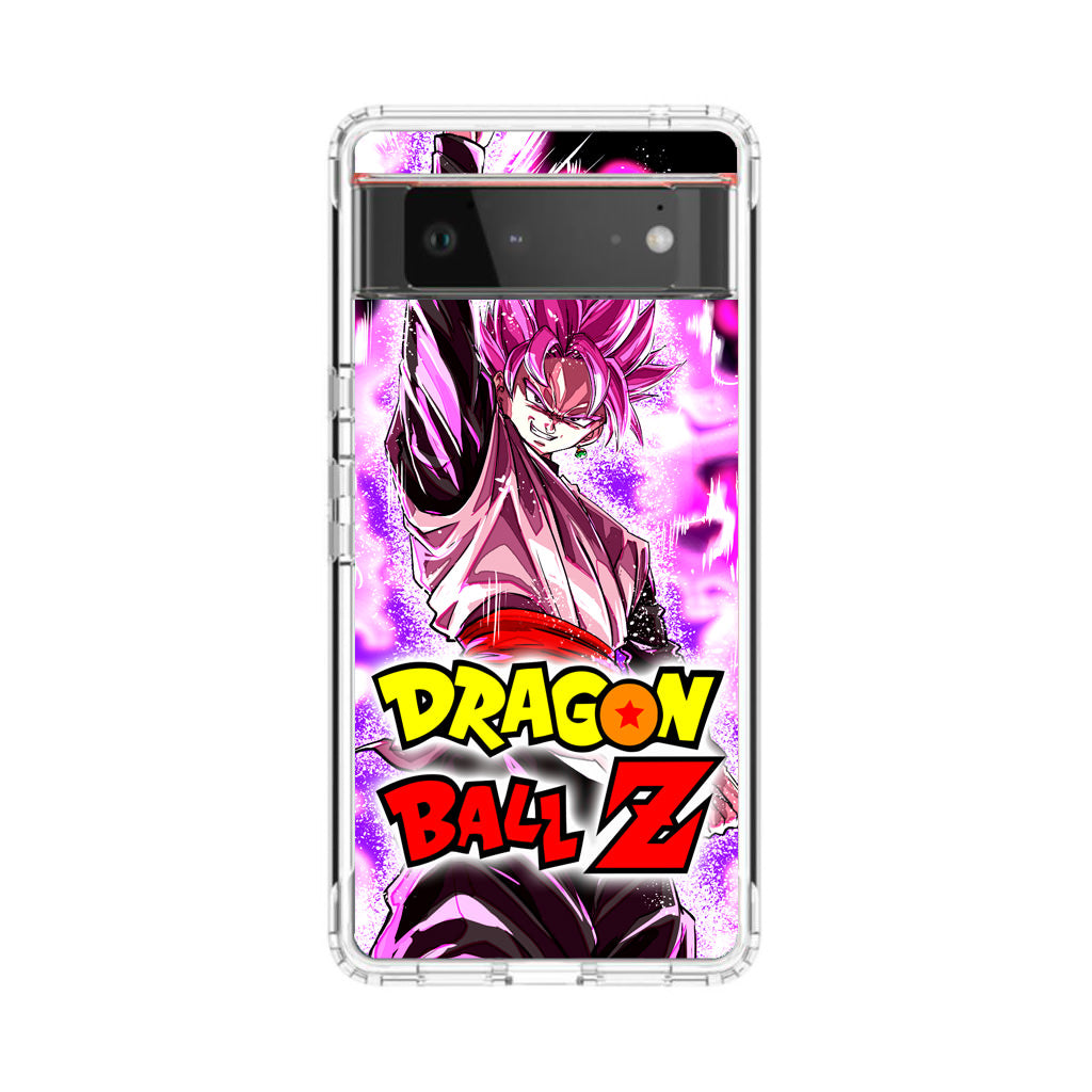 Dragon Ball Z Son Goku Black Rose Saiyan Google Pixel 6 Case