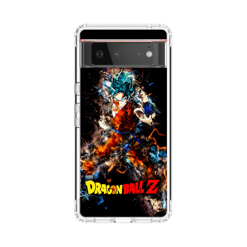 Dragonball Z Super Goku Google Pixel 6 Case