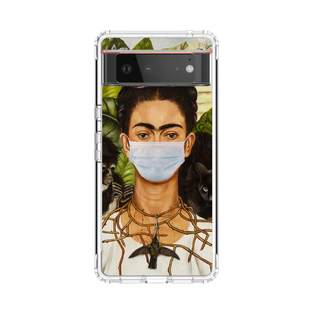 Frida Kahlo Wear Mask Google Pixel 6 Case