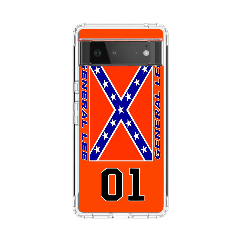 General Lee Roof 01 Google Pixel 6 Case