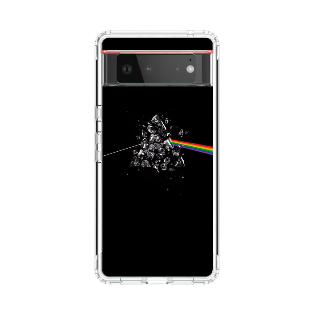 Glass Broken Light Refraction Google Pixel 6 Case