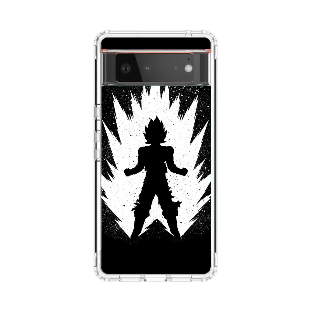 Goku Super Saiyan Black White Google Pixel 6 Case