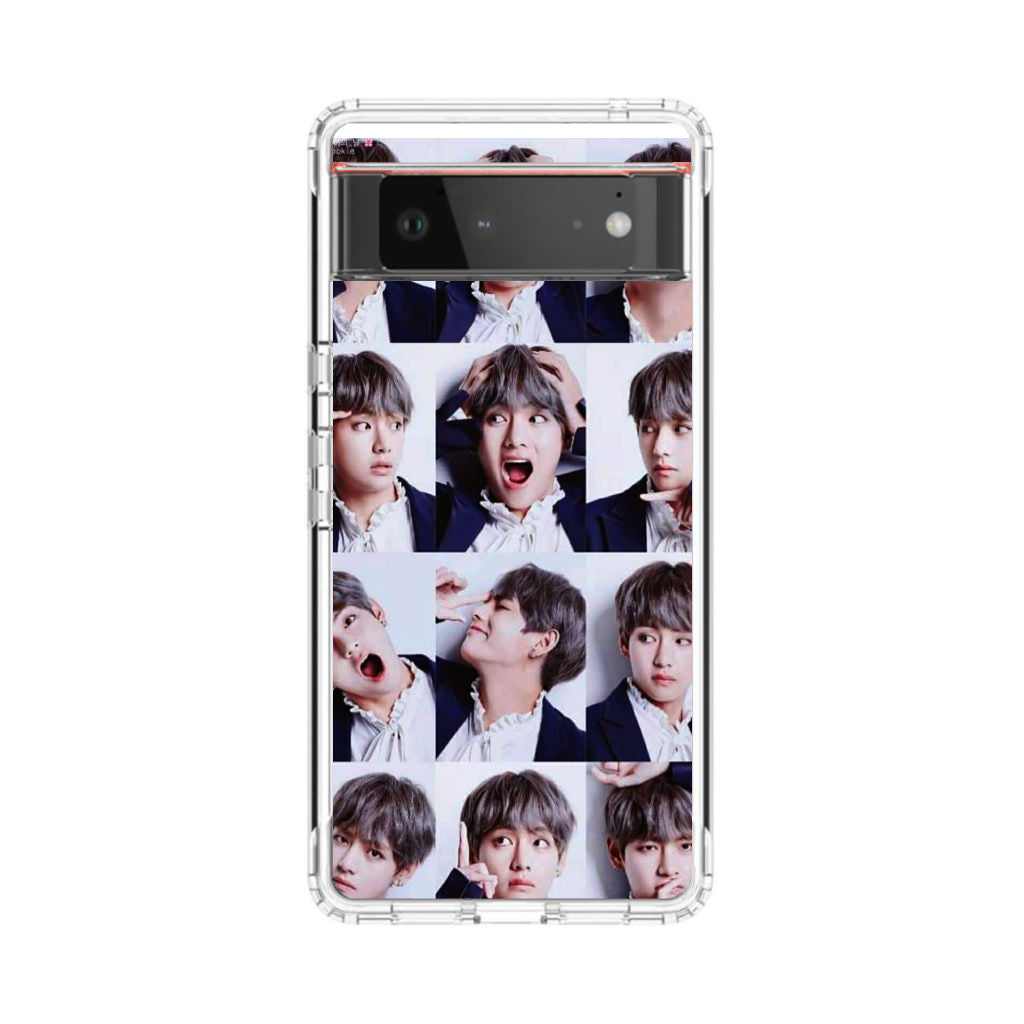 Kim Tae-hyung Collage Google Pixel 6 Case