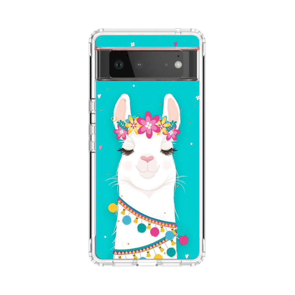 Llama Art Google Pixel 6 Case