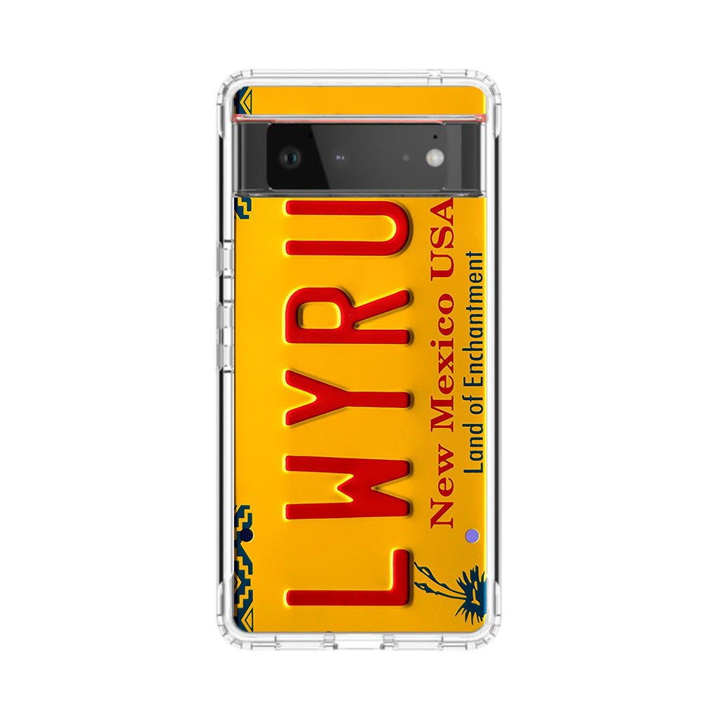 LWYRUP License Plate Google Pixel 6 Case